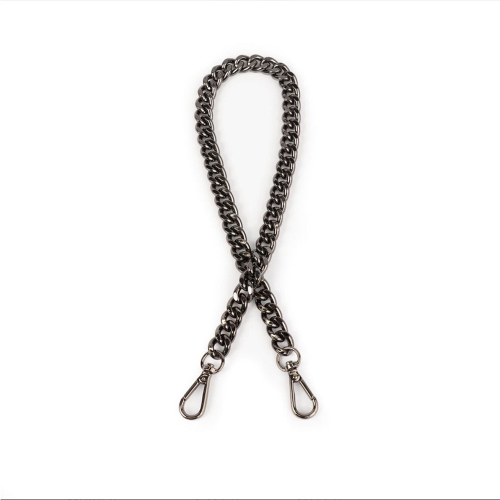 Lug Railrun Short Metal Shoulder Strap Gunmetal
